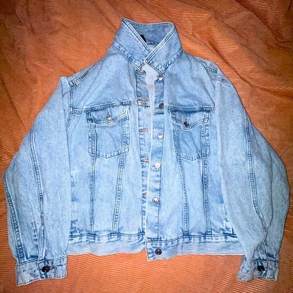 Divided Jean Jacket. Only worn twice. Size XXL.